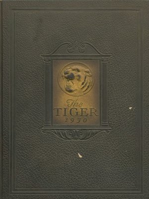 cover image of Big Beaver Falls Area High School--The Tiger--1930
